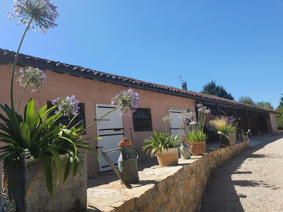 Dependance Pour 1 A 4 Pers Au Calme Dans Propriete Villa Marboz ภายนอก รูปภาพ